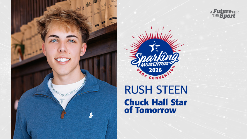 Rush Steen, 2026 Chuck Hall winner